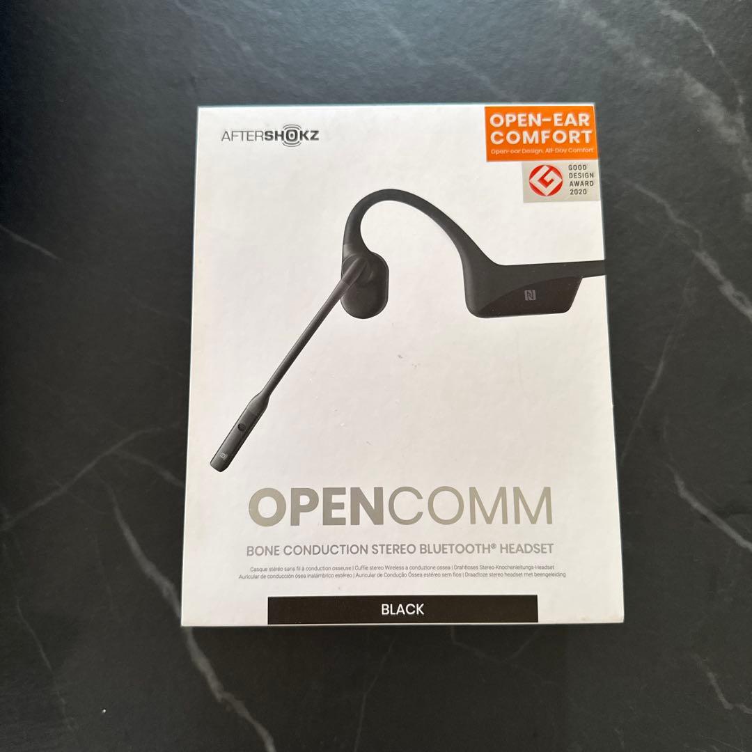 イヤホン AFTERSHOKZ BLACK COMM ASC100