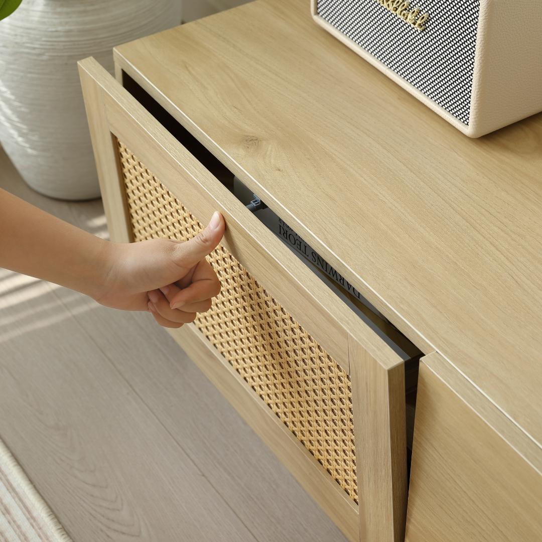 超人気！【幅180cm】テレビ台 ローボード 収納 テレビボード　NATURAL