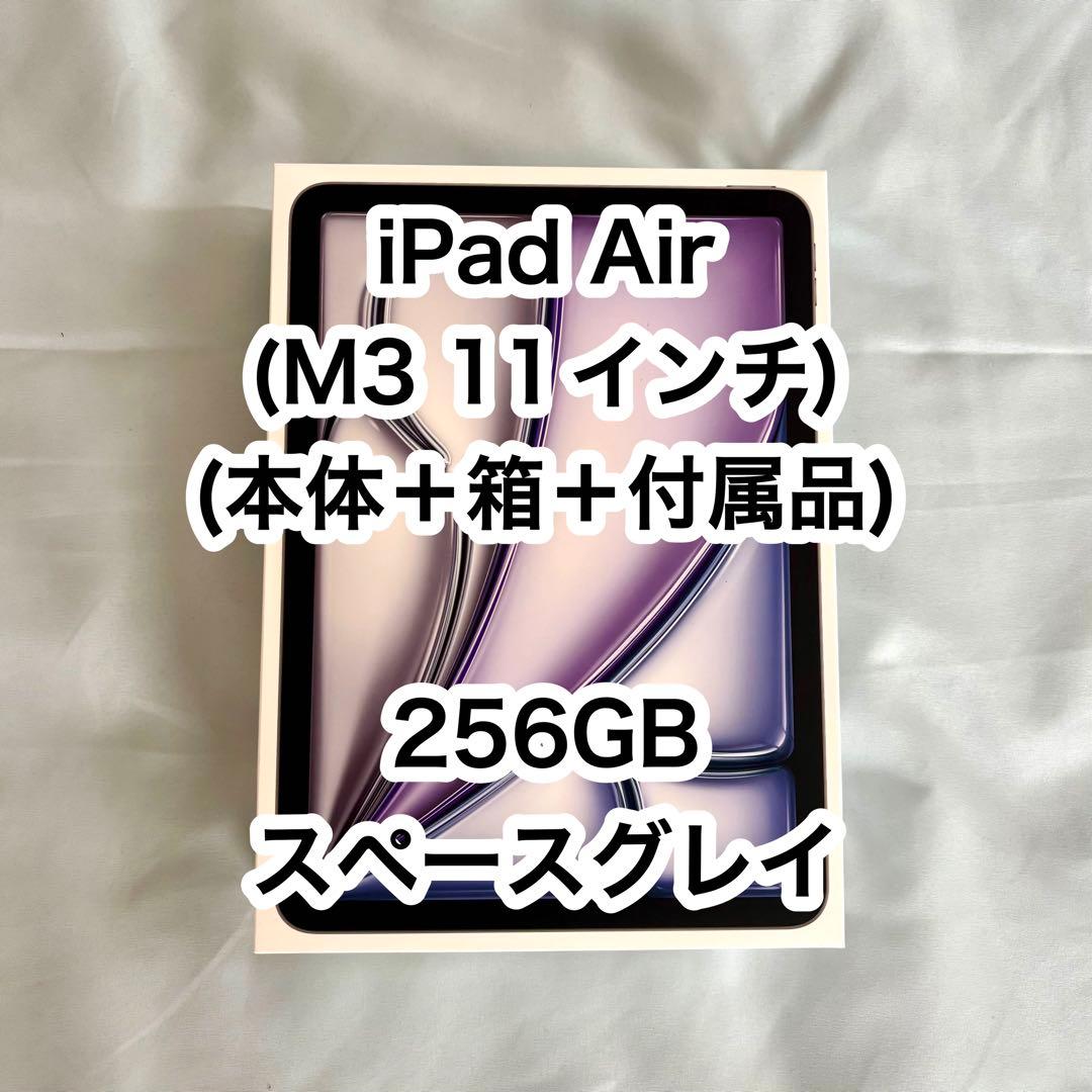 iPad Air （M3） 11インチ 256GB スペースグレイ Wi-Fi