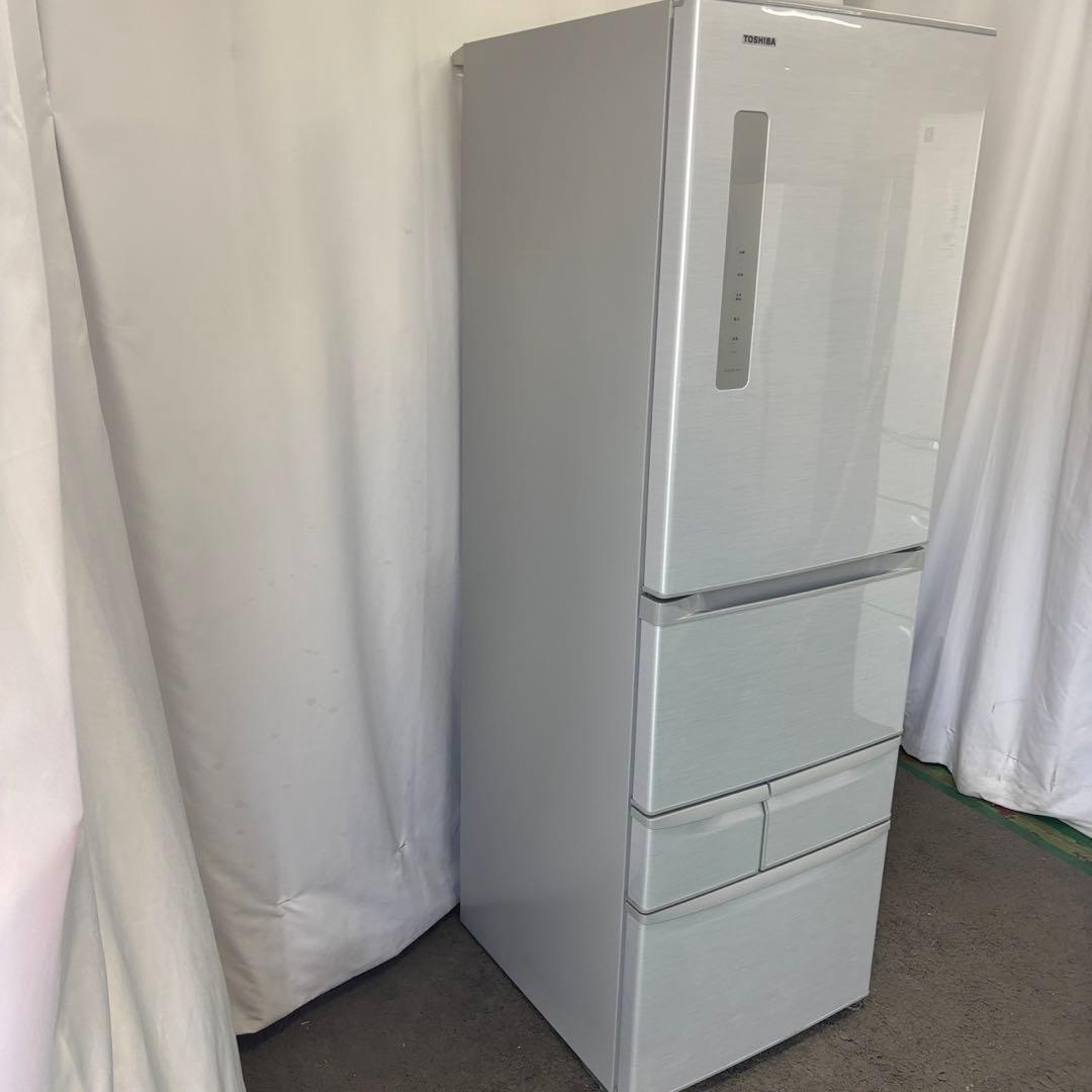 232　東芝　冷蔵庫　大型　400ℓ-500ℓ　設置無料　右開き　自動製氷　安い
