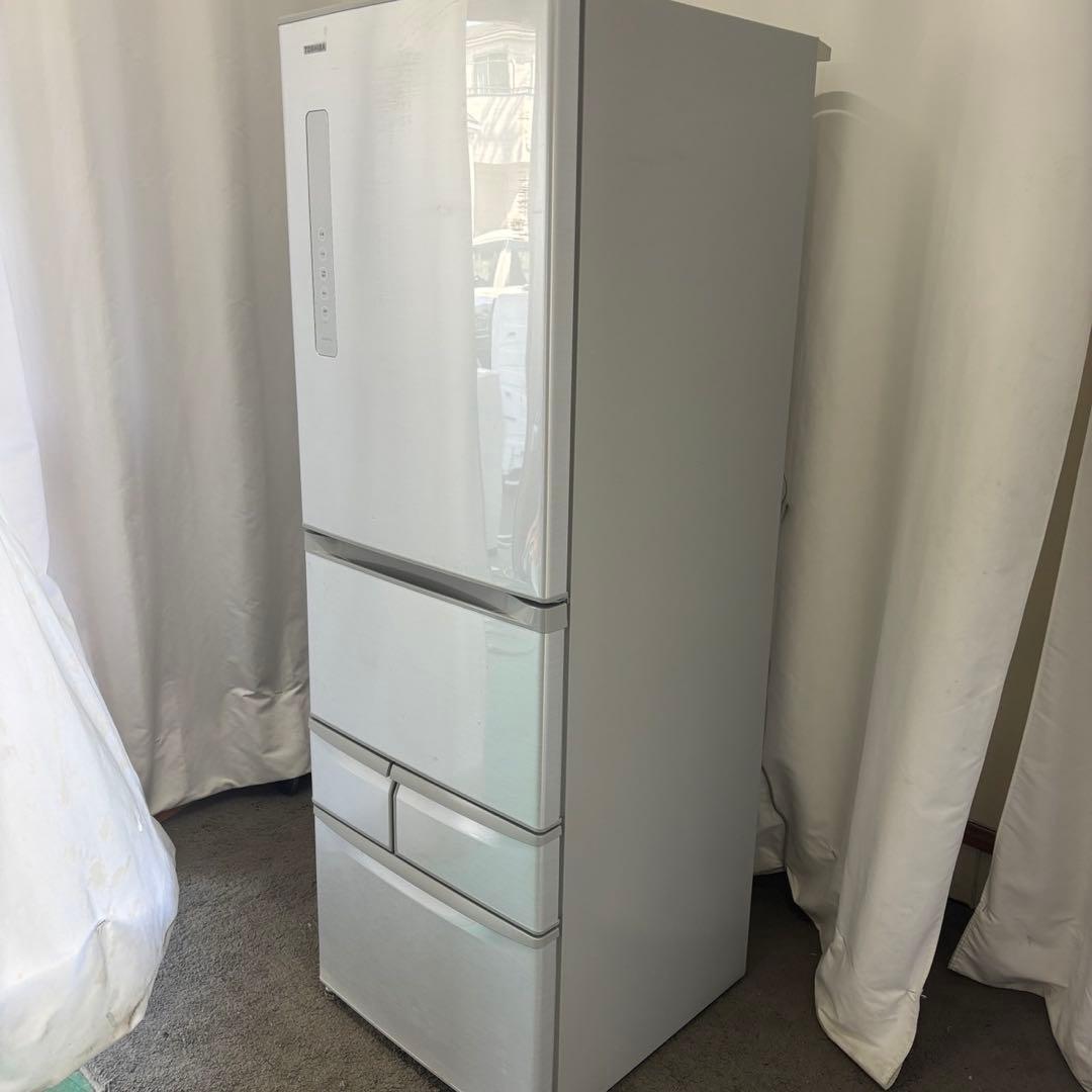 232　東芝　冷蔵庫　大型　400ℓ-500ℓ　設置無料　右開き　自動製氷　安い