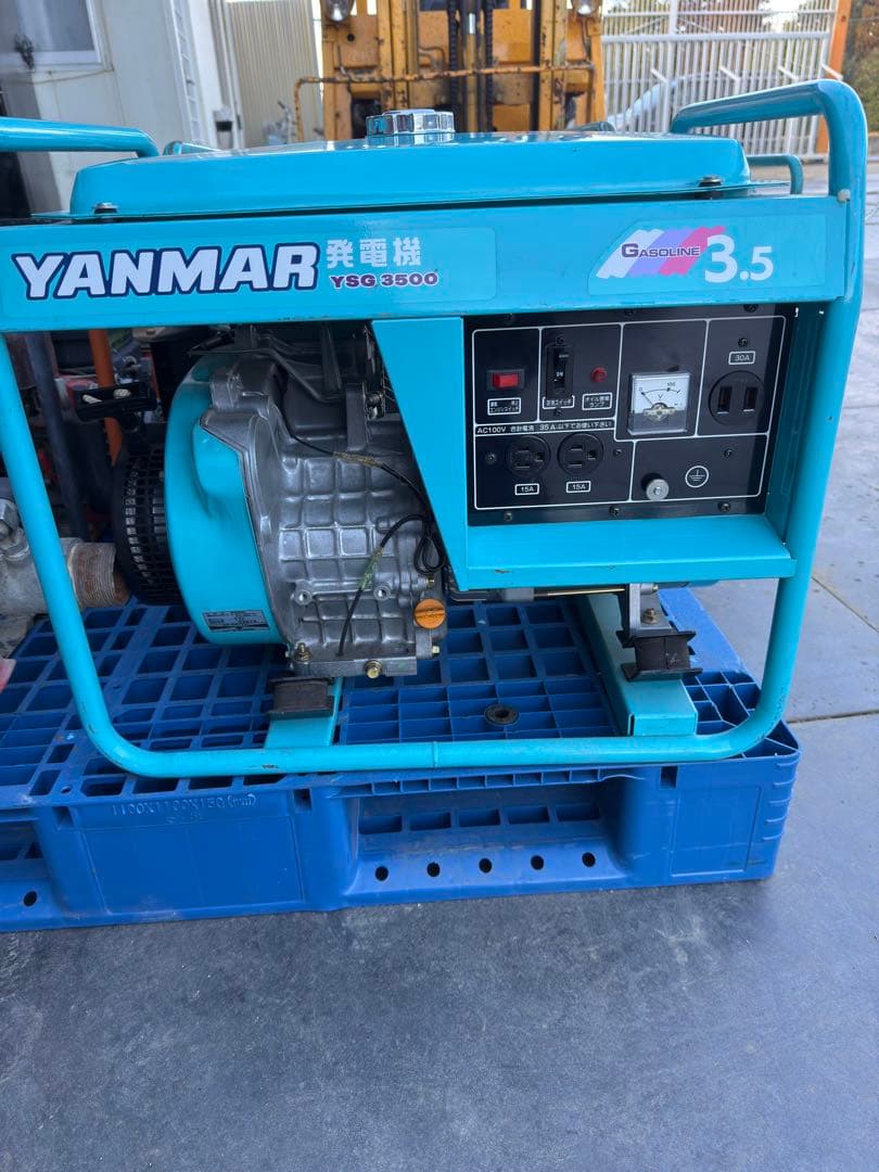 ヤンマー 3.5kva ガソリン発電機