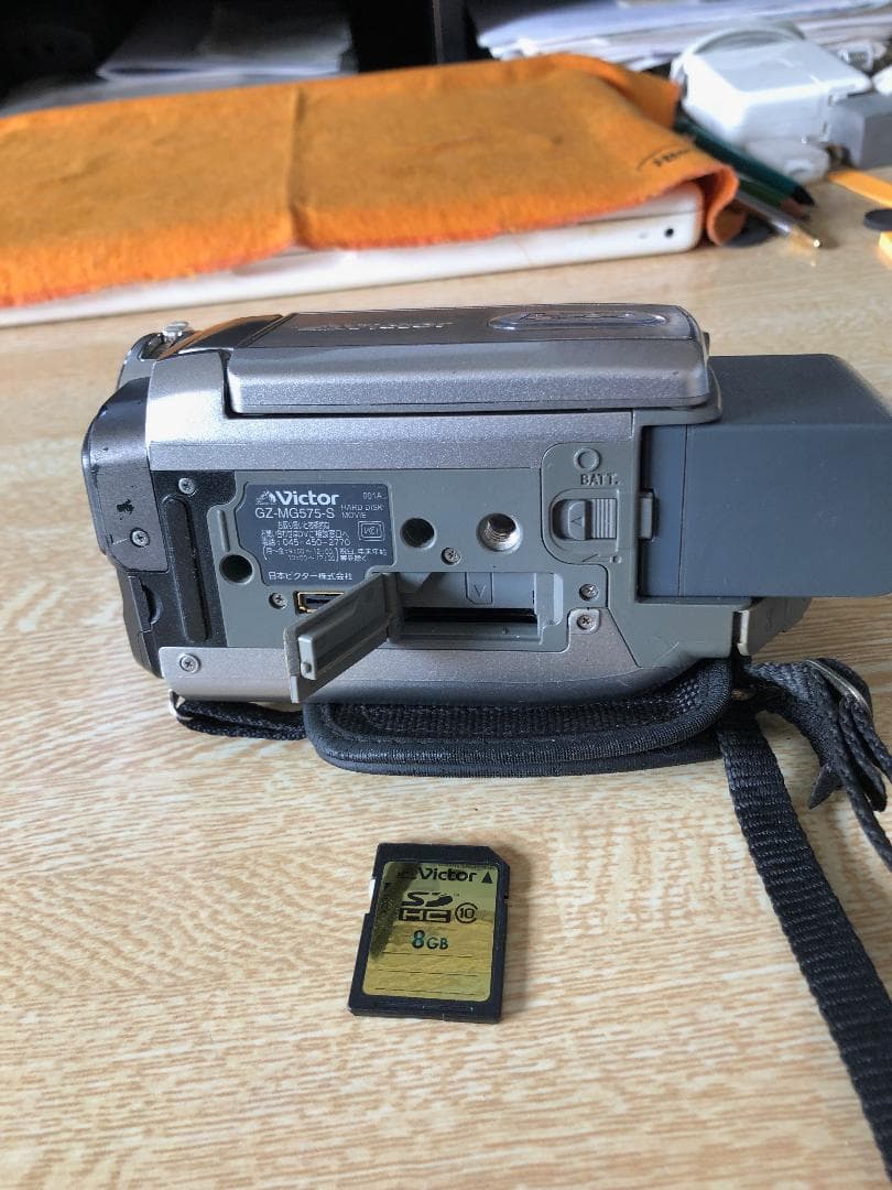 ビデオカメラ Victor Everio GZ-MG575-S 40GB