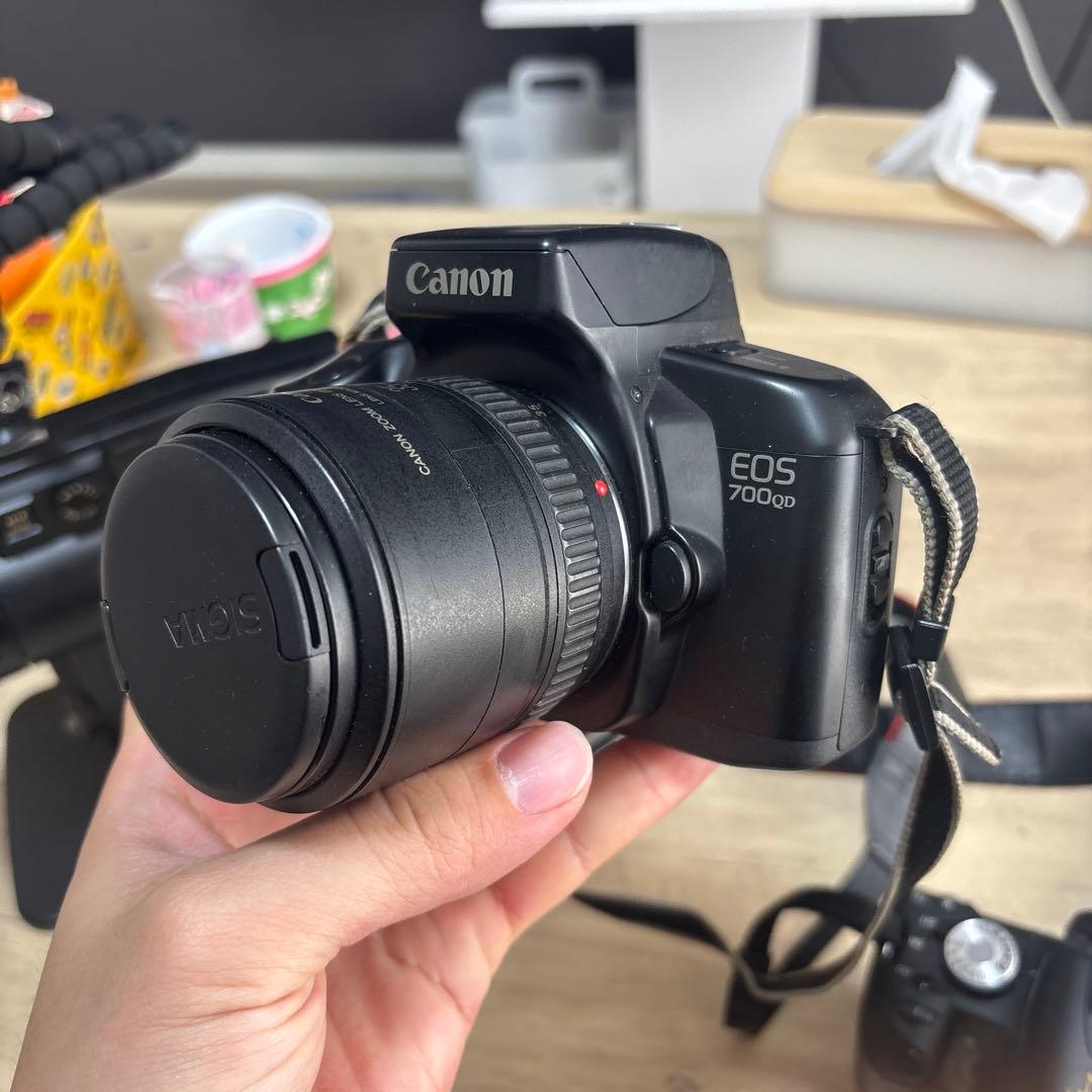 フィルムカメラ SIGMA 80-200mmレンズ付き