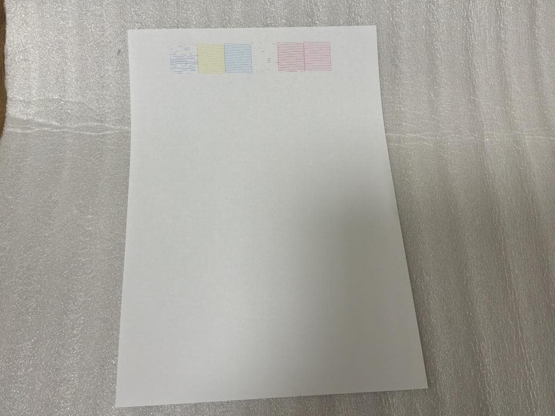 EPSON EP-883AW　印字かすれあり