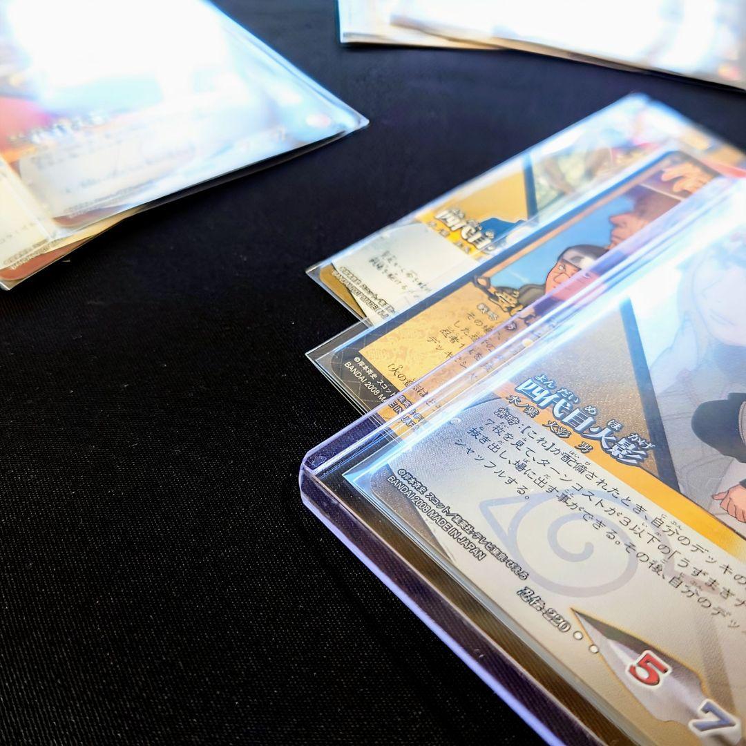 【美品10枚】NARUTO カードゲーム 歴代火影＆里の重鎮 ミナトSR・レア含