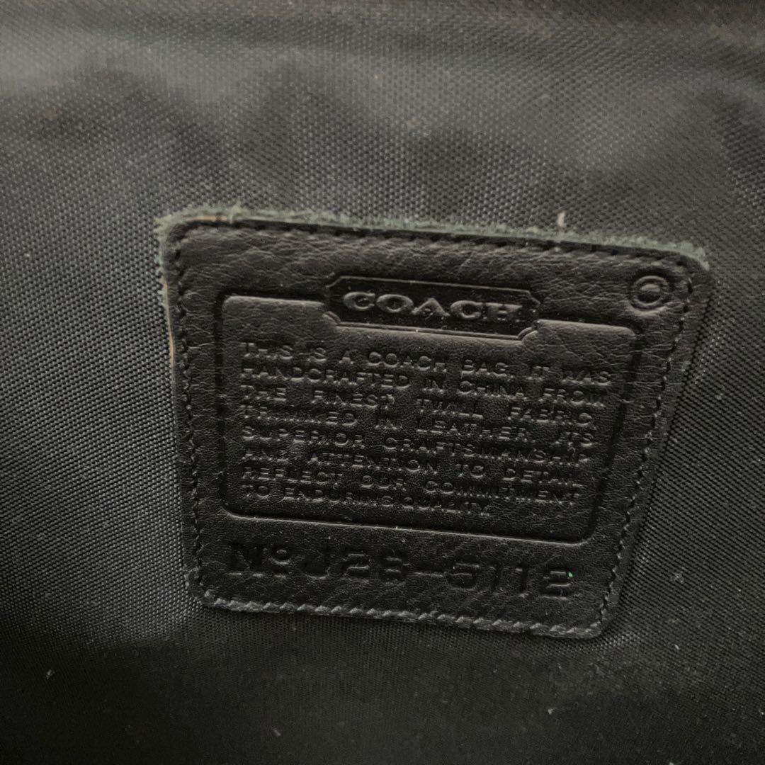 COACH 黒 ナイロン ノートPCケース