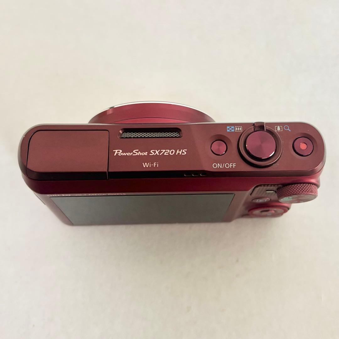 Canon PowerShot SX720 HS レッド 光学40倍ズーム