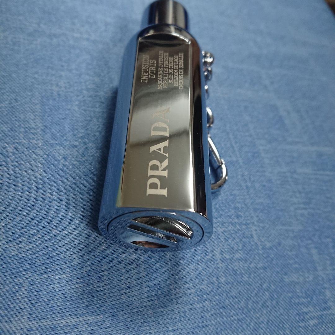 PRADA 持ち運びボトル付き 香水 10ml×3 シルバーカラーボトル1