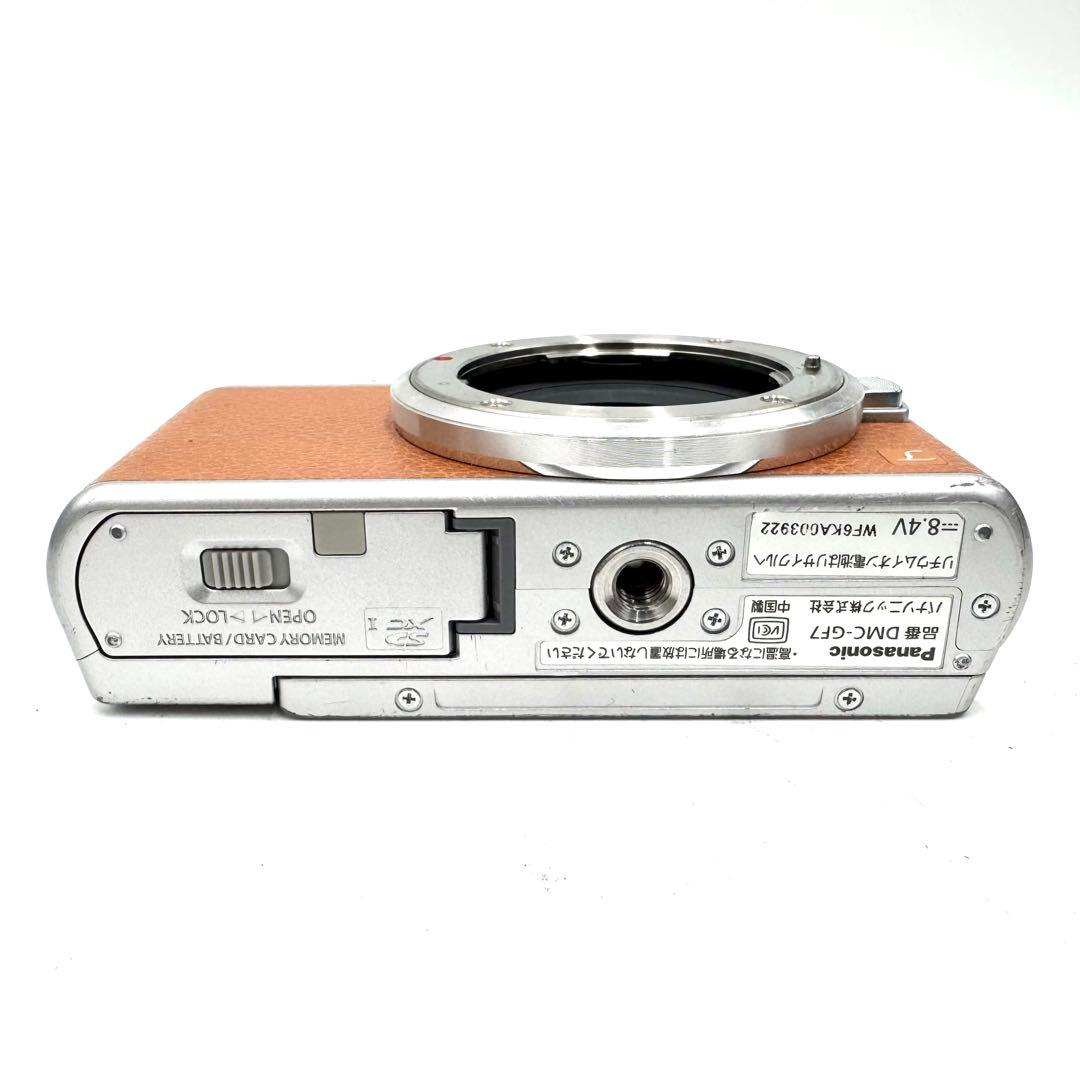 Panasonic LUMIX DMC-GF7W ダブルズームキット ブラウン