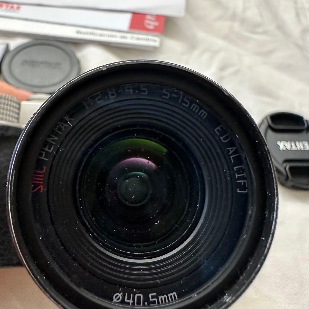 PENTAX Q7 ズームキット02 standard 本体　バッテリー