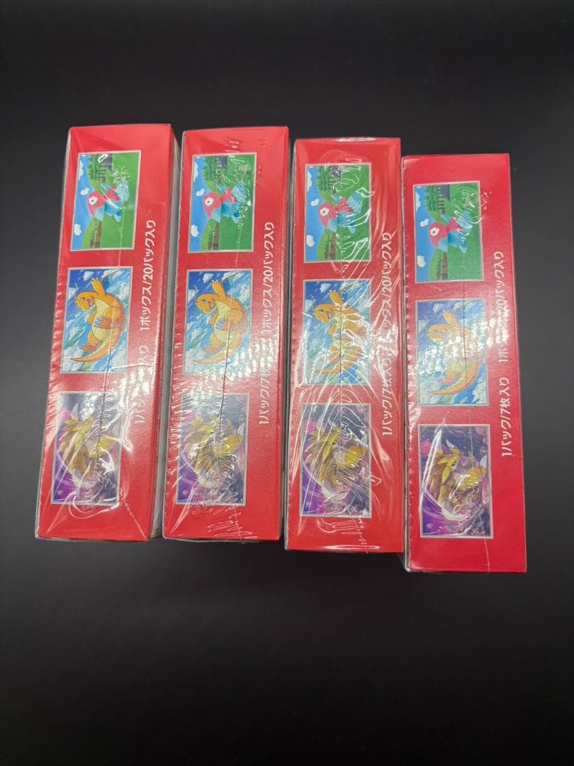 【絶版】ポケカ 151 4BOXセット シュリンク付き 新品未開封 ボックス