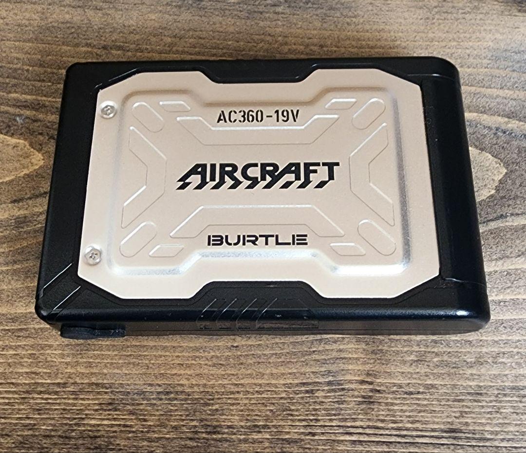 BURTLE バートル エアークラフト ファン バッテリー 19v