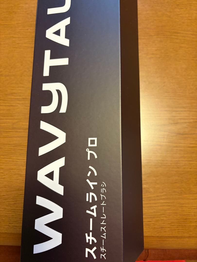WAVyTALK スチームラインプロ　スチームストレートブラシ　ピンク