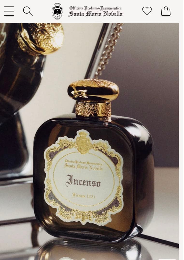 Santa Maria Novella Incensoインチェンソ100ml香水