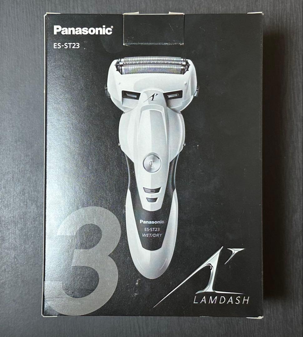 Panasonic ラムダッシュ ES-ST23(白) 電動髭剃り
