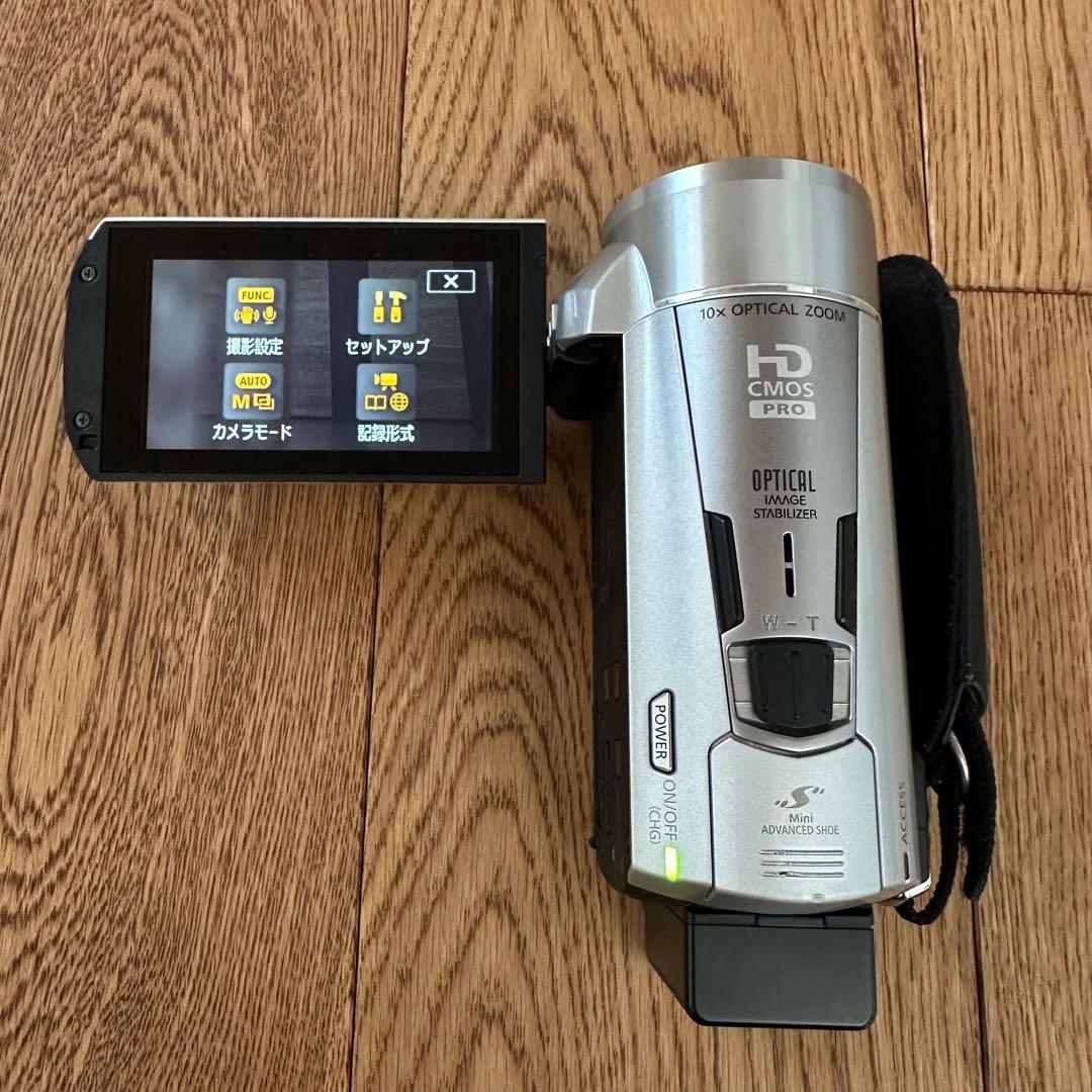 Canon iVIS HF M51 動作品 オマケ 広角レンズ 大容量バッテリー