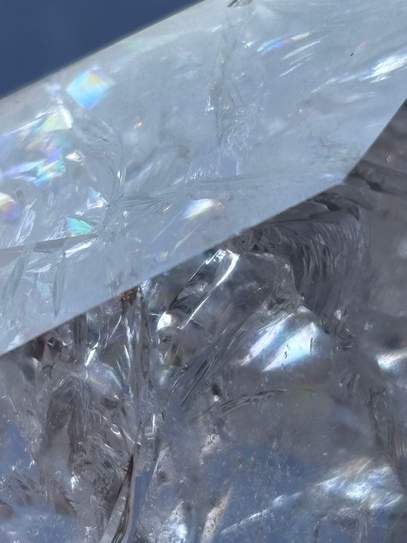 クラック水晶　天然水晶ポイント　ブラジルバイーア産　ツーソン新着　インテリア鉱物