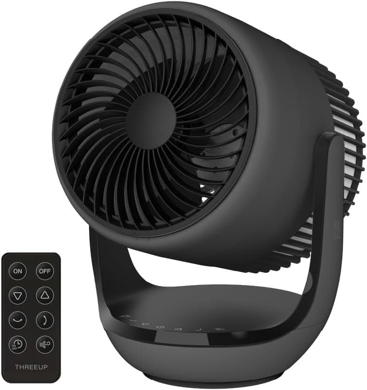 スリーアップ 空気清浄機能付サーキュレーター グレー　CF-AZ0707