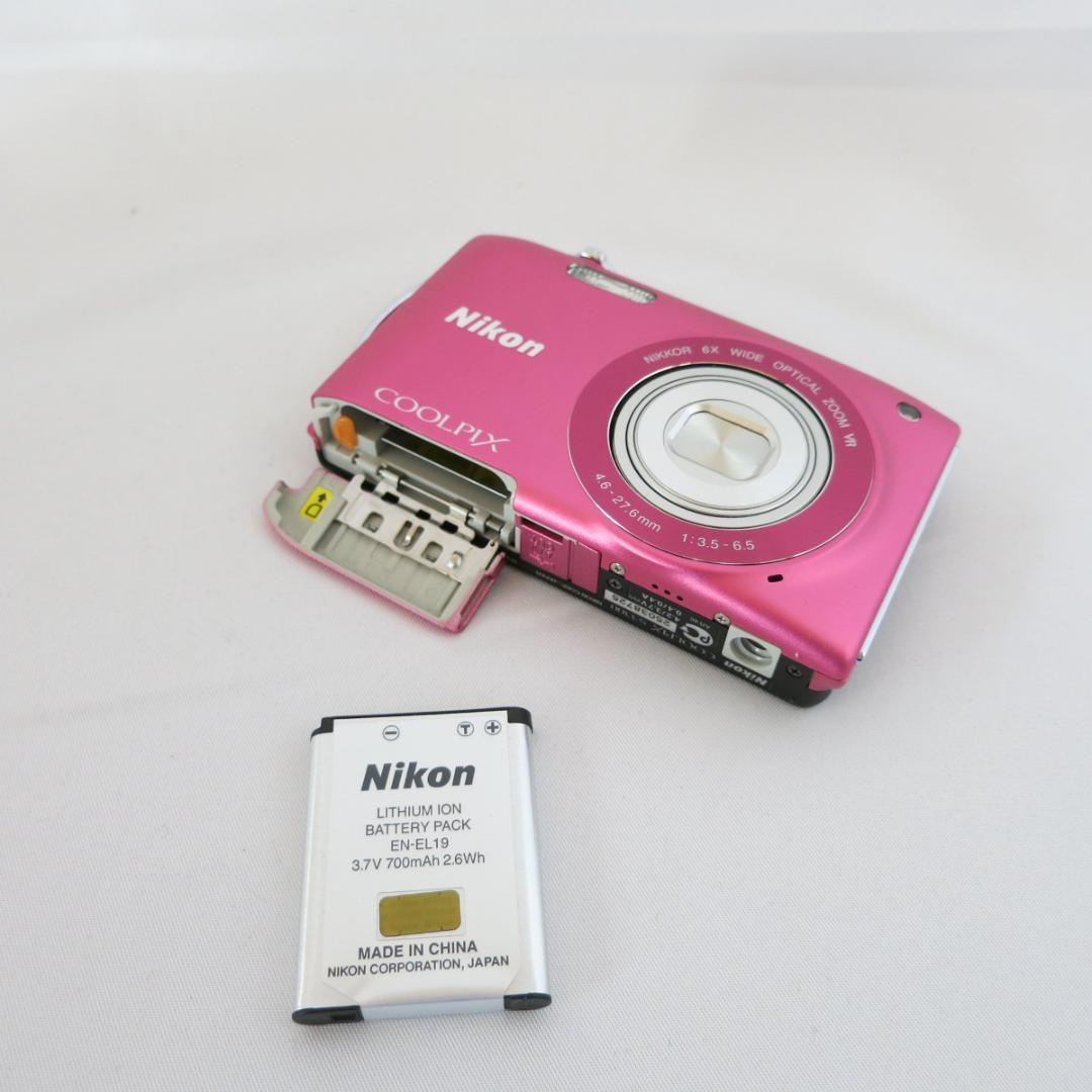 Nikon COOLPIX S3300 ピンク コンパクトデジタルカメラ