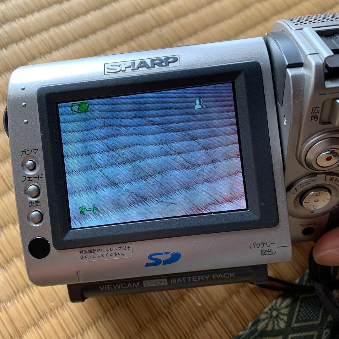 SHARP デジタルビデオカメラ VL-NZ10 簡易動作確認済み