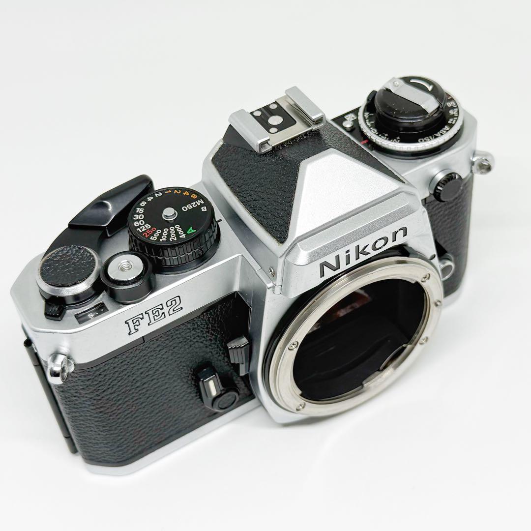 Nikon FE2 シルバー ニコン フィルムカメラ 一眼レフ