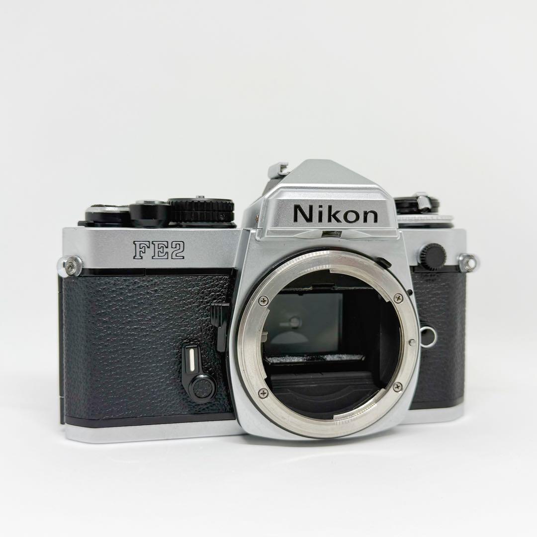 Nikon FE2 シルバー ニコン フィルムカメラ 一眼レフ