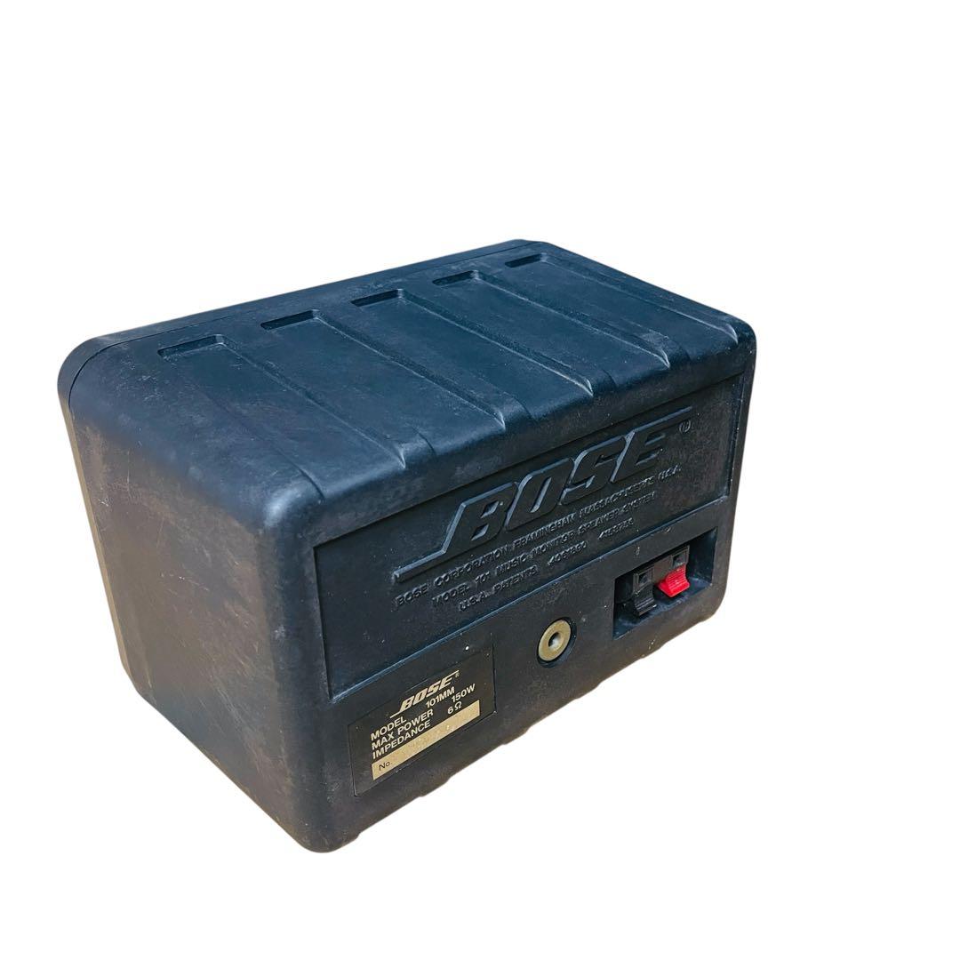BOSE 101MM 小型フルレンジ・バスレフ型スピーカー 黒