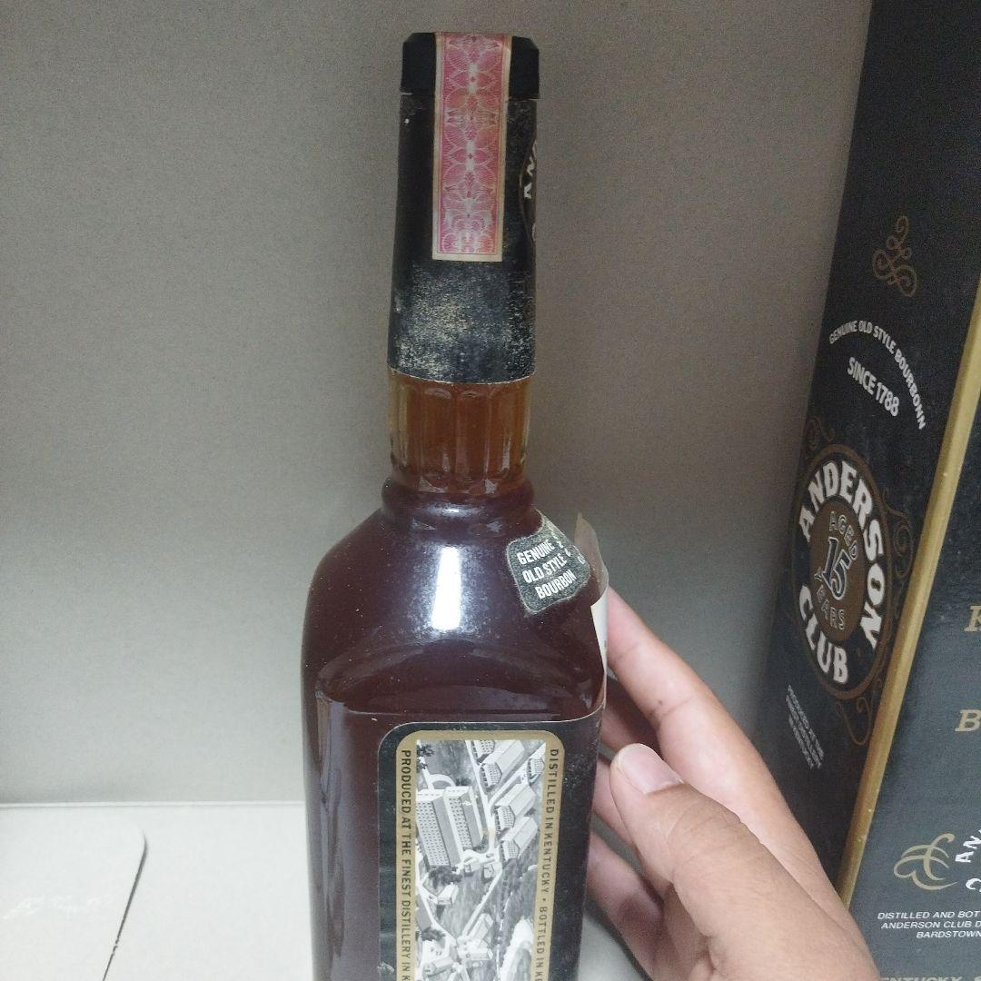 ANDERSON CLUB 15年 バーボンウィスキー 750ml 未開封