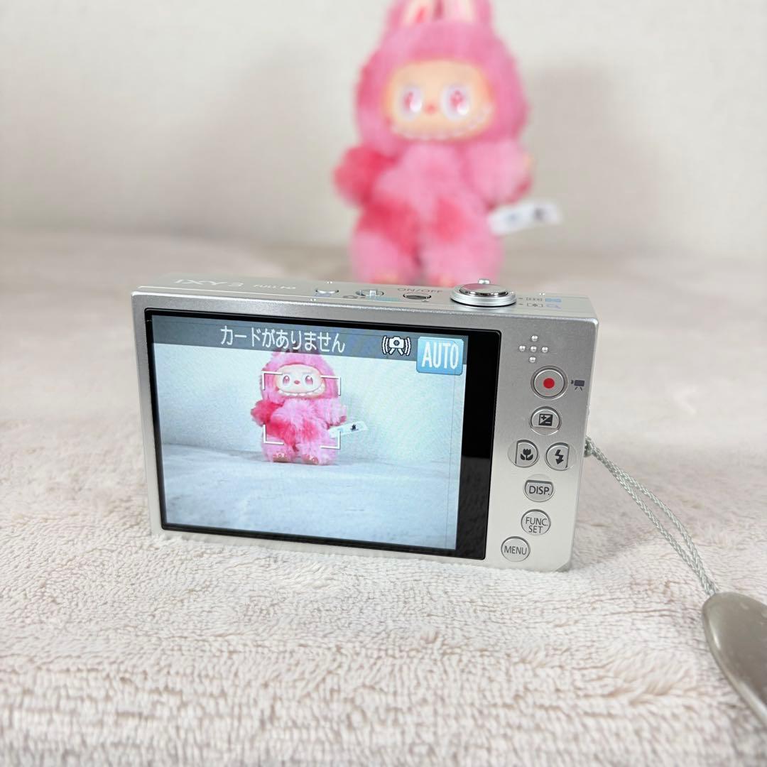 【未使用級】Canon キャノン IXY3 シルバー 新品バッテリー付き