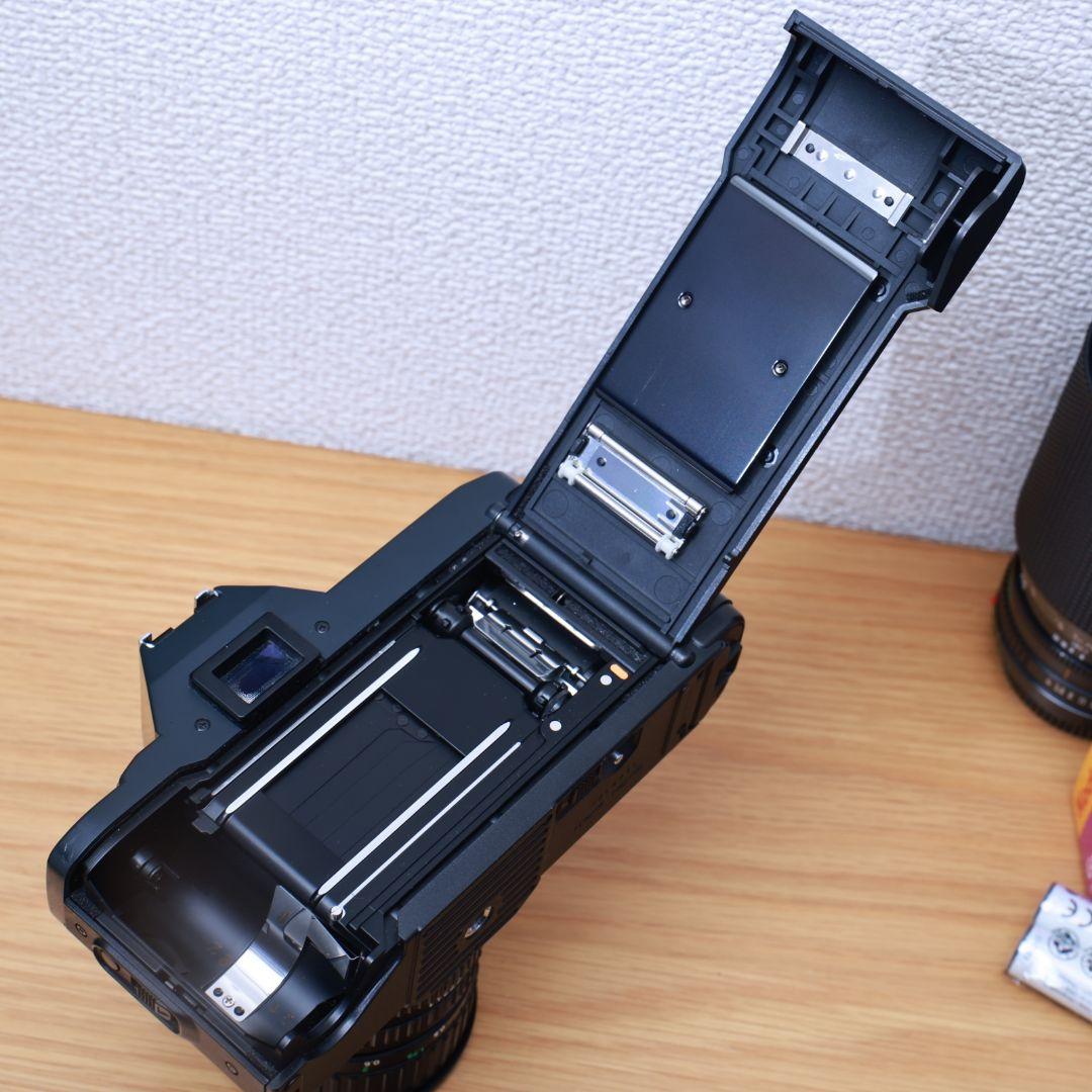 フィルムカメラ Canon T70 レンズ2本 フィルム電池付き