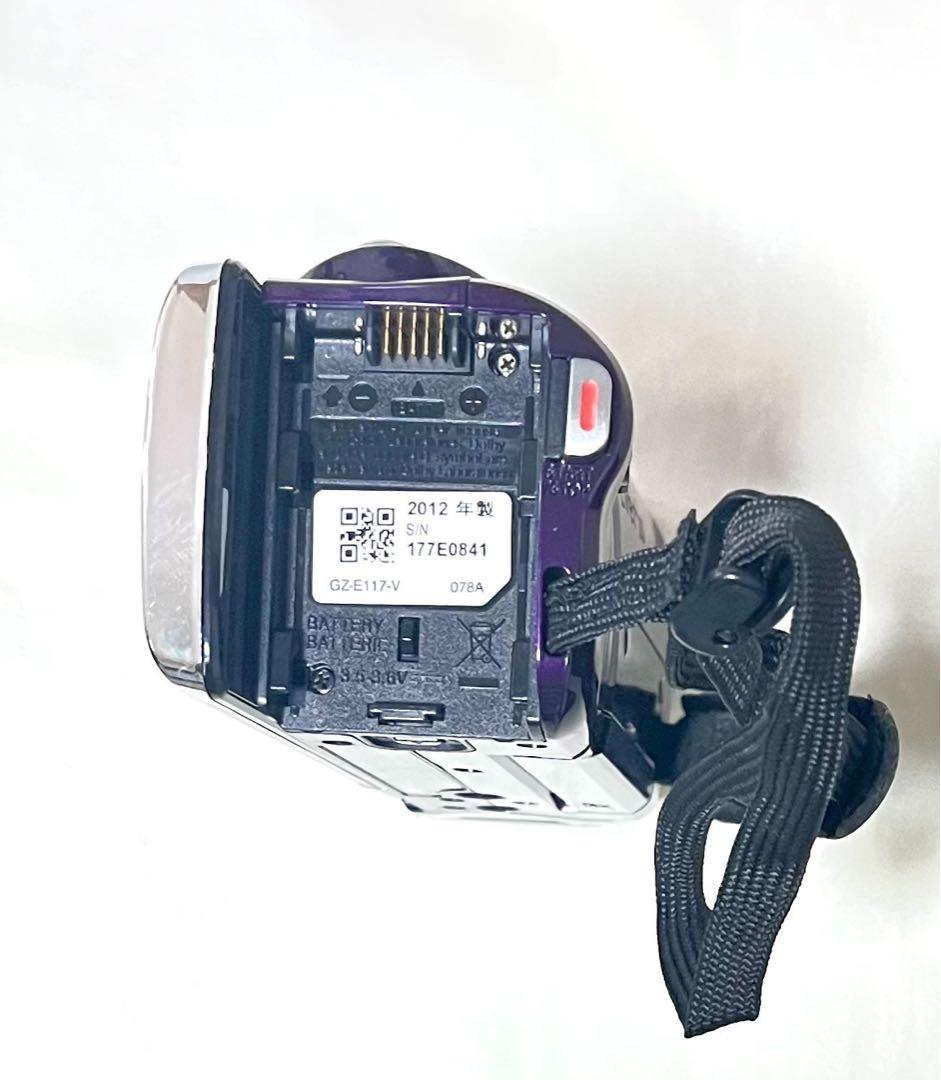 JVC Everio FULL HD ビデオカメラ パープル AVCHD