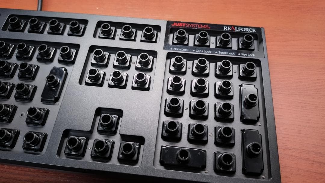 【フルオーバーホール済ジャストシステム】RealforceR2A-JP4-BKJ