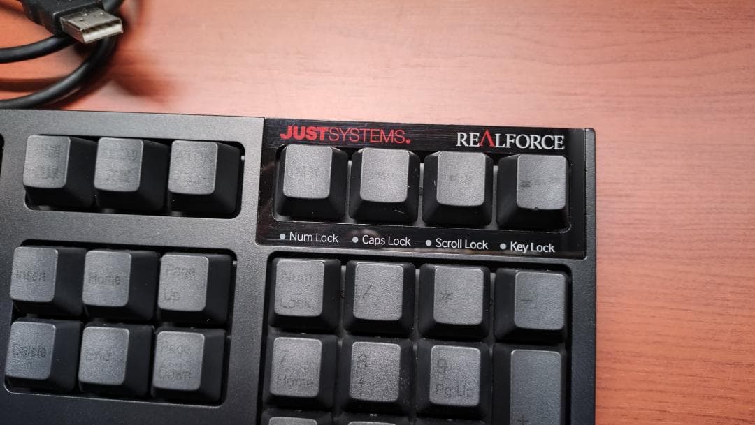 【フルオーバーホール済ジャストシステム】RealforceR2A-JP4-BKJ