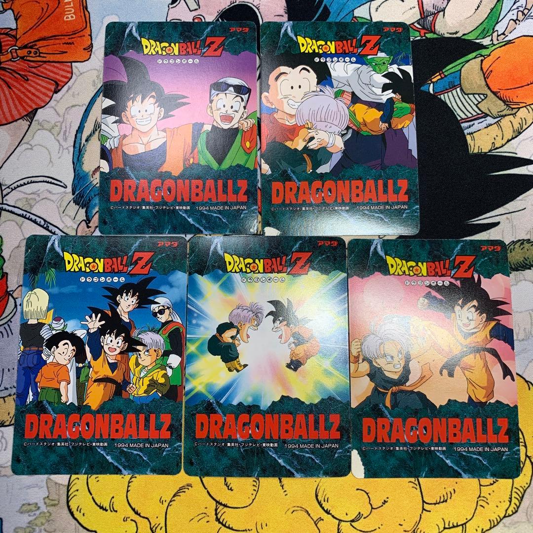 ドラゴンボールカードダス　アマダ　PP スペシャル 5枚
