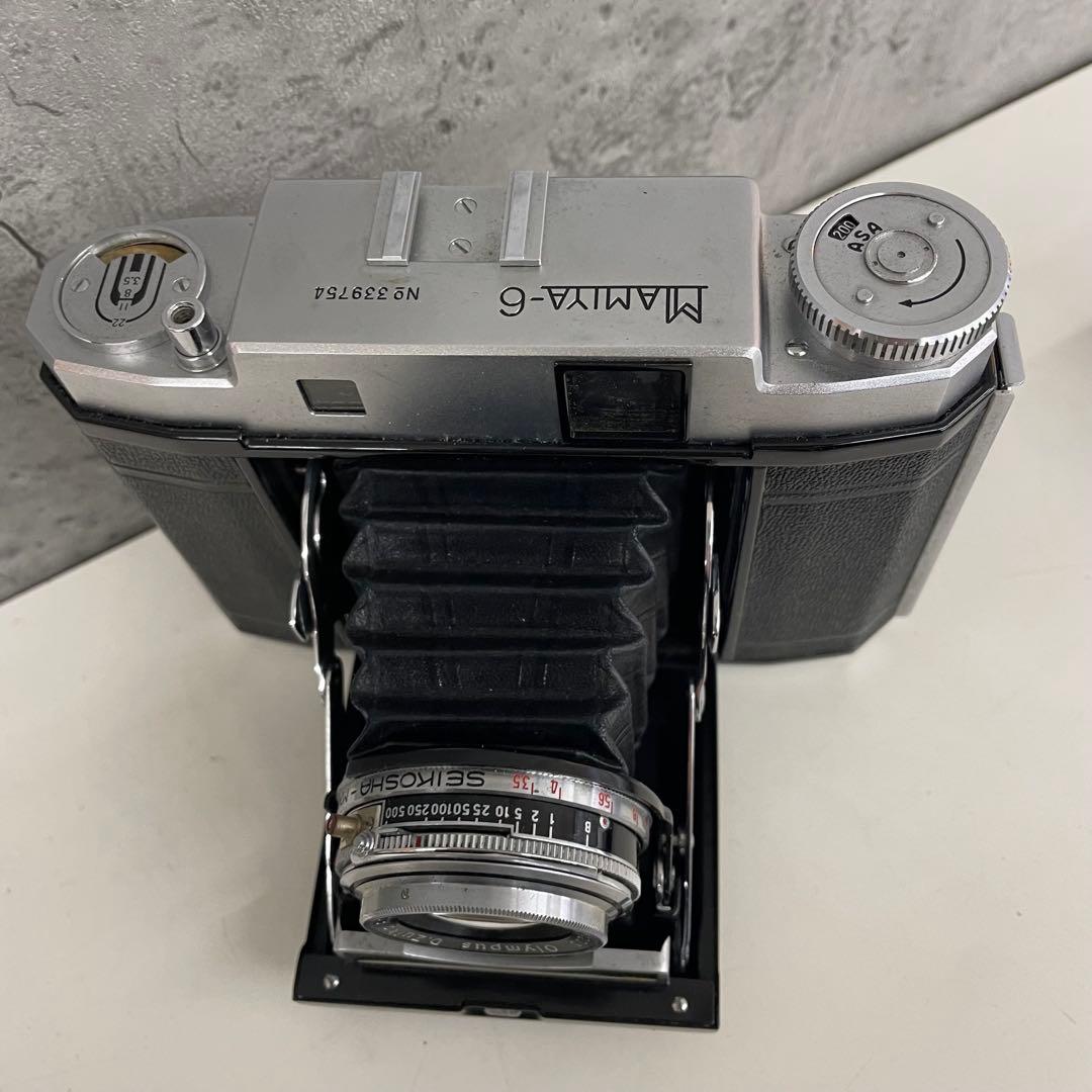 マミヤ　蛇腹カメラ　MAMIYA-6 オートマティック　ジャンク