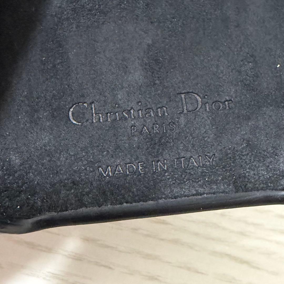 ✨極美品✨Dior　LADY DIOR　iPhone15Proケース　羊革　黒