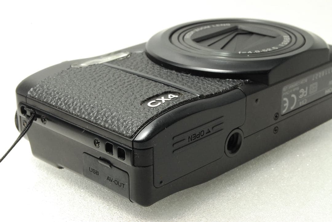 RICOH CX4 ❤️スマホ転送 ブラック 動作確認済 リコー カメラ
