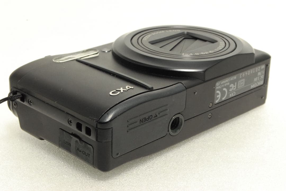 RICOH CX4 ❤️スマホ転送 ブラック 動作確認済 リコー カメラ