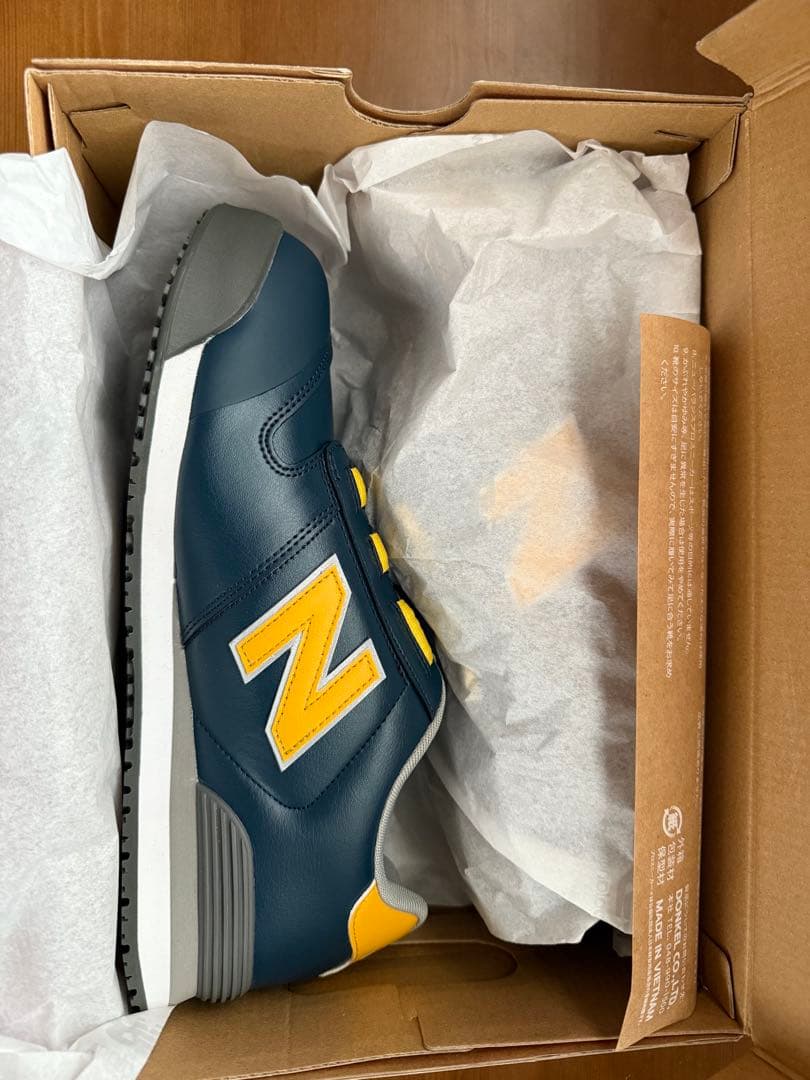 New Balance 安全靴ボストン BOA ネイビー/イエロー