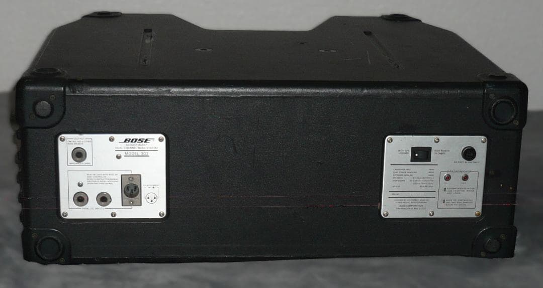 BOSE 303 DUAL CHANNEL BASS SYSTEM ウーハー