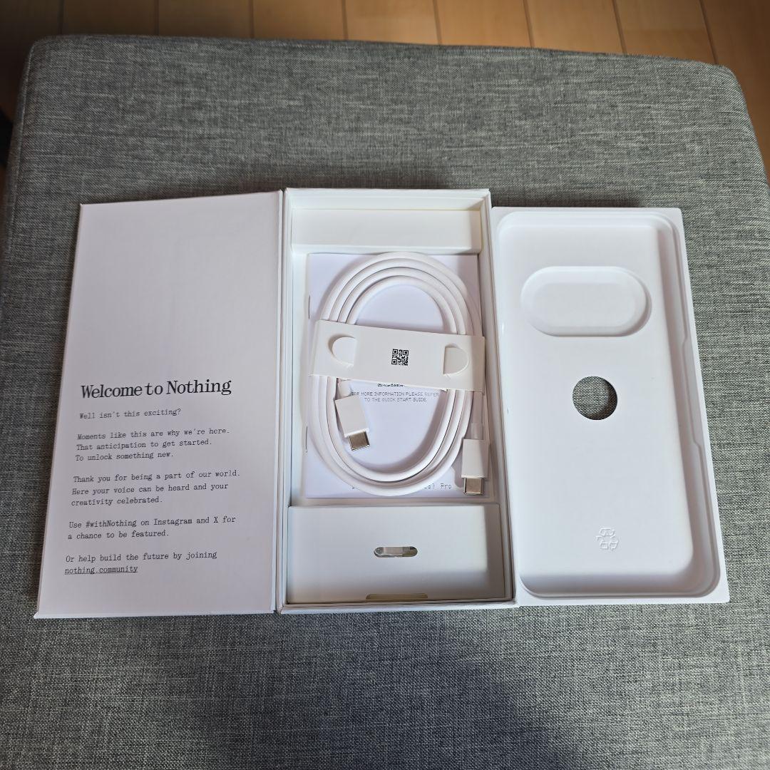 【極美品】Nothing Phone (3a) 楽天限定 青 ブルー スマホ