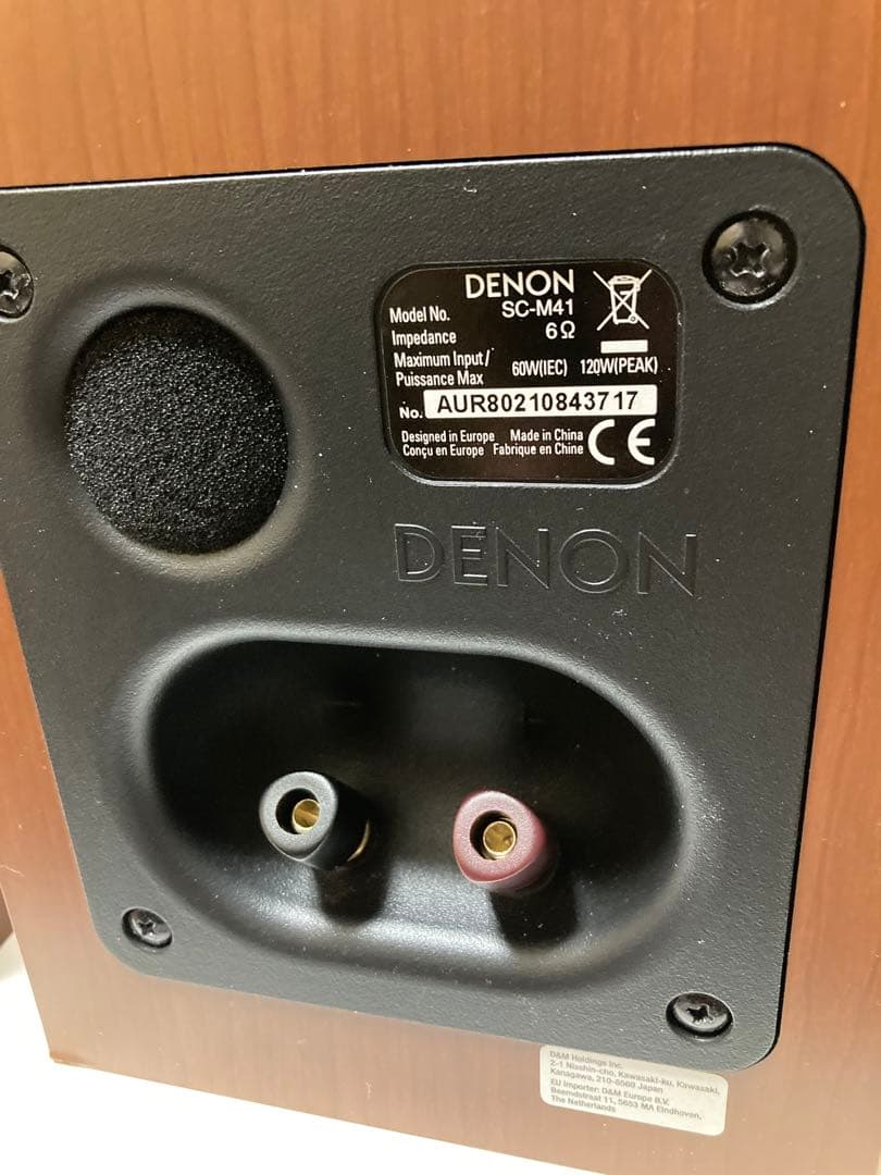 DENON SC-M41 スピーカー ペア 動作確認済み