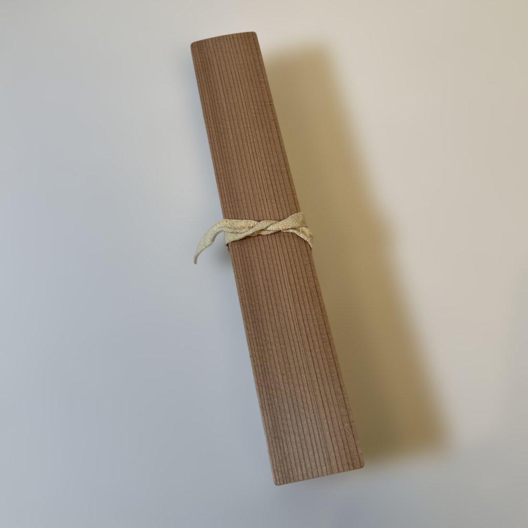 不味公写茶杓　うくひす　茶道具　積應書付　茶杓