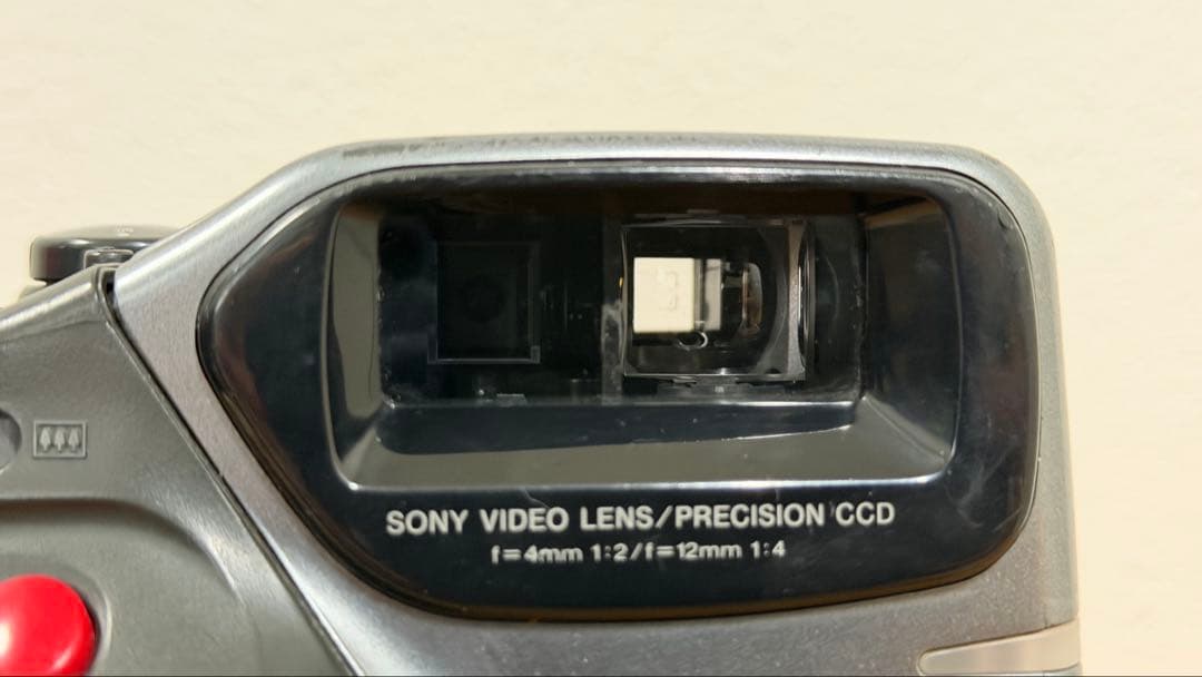 【希少・液晶修理済み】SONY CCD-SC7 完動品（広角レンズ曇りあり）
