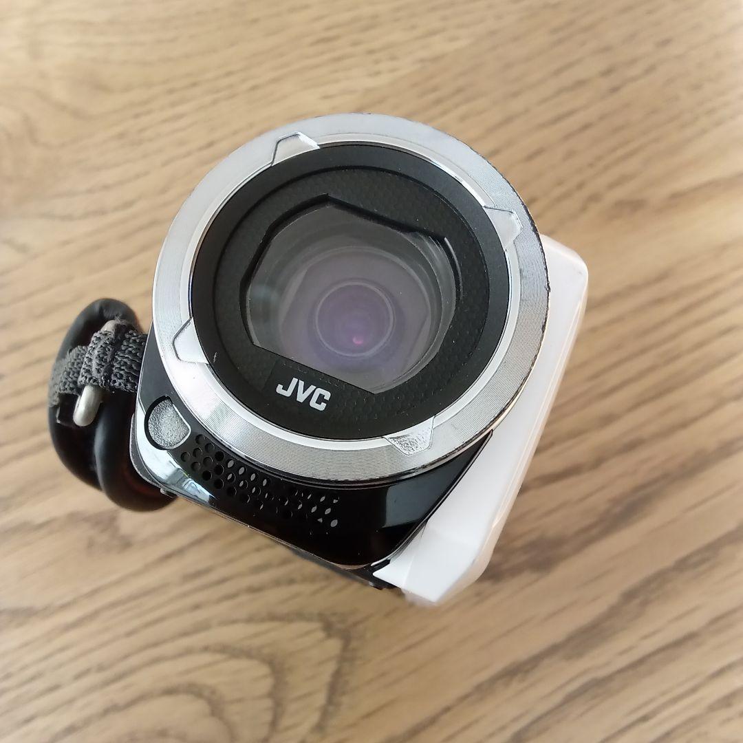 JVC 防水ビデオカメラ GZ-R70ーw