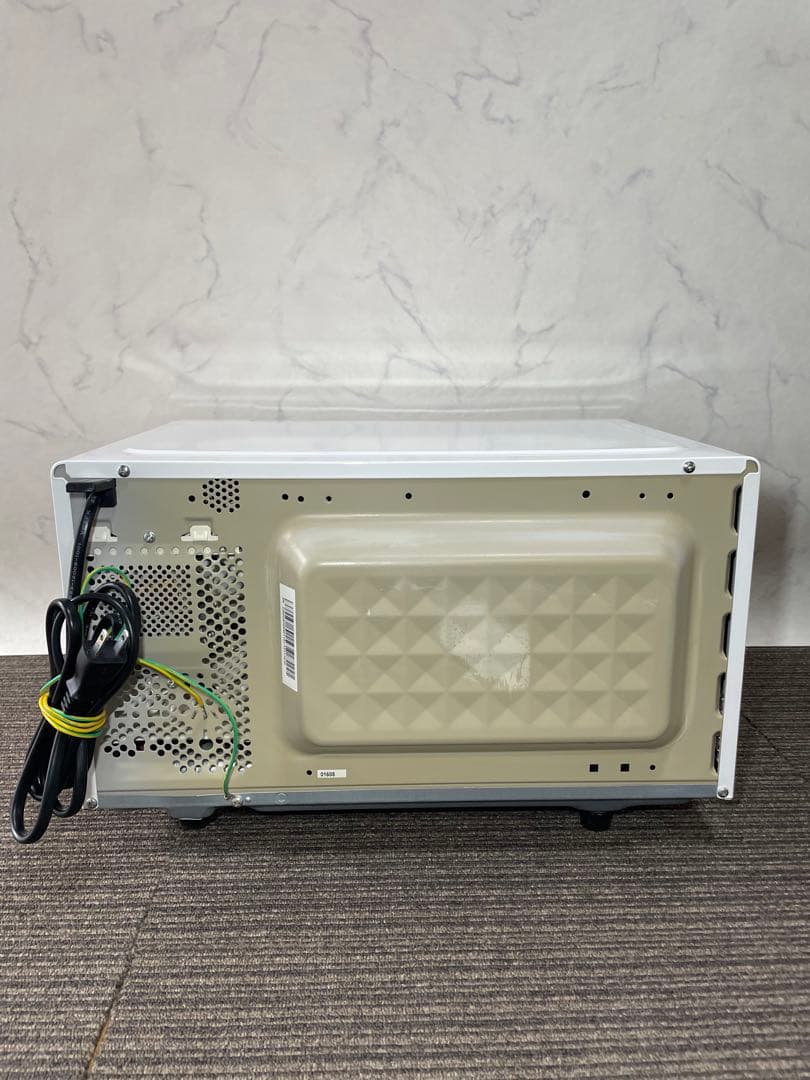 813ヤマダ 電子レンジ 庫内フラットテーブル 縦開き ヘルツフリー 一人暮らし