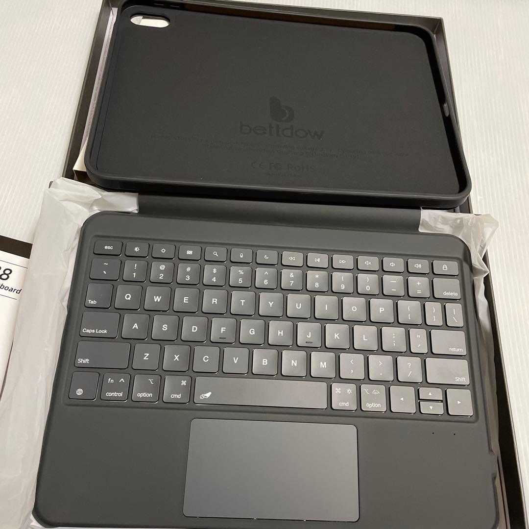 新品 Bettdow マジックキーボード ipad A16 11インチ 磁気吸着