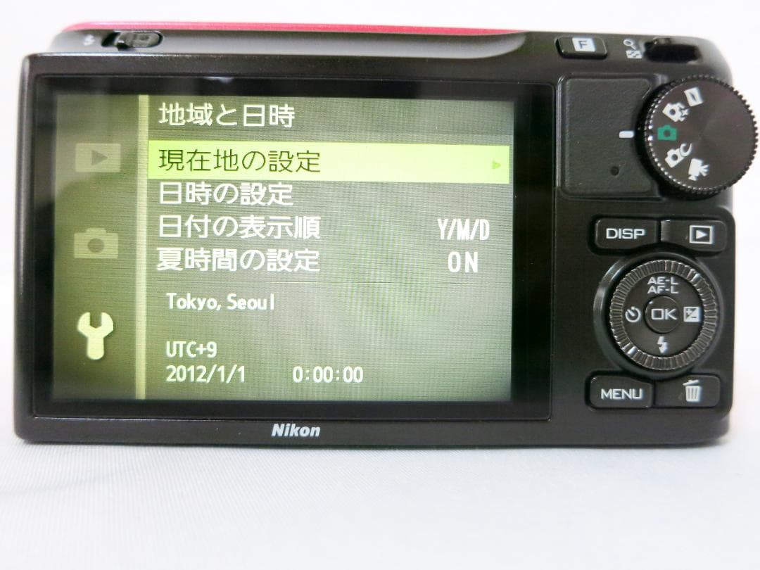 Nikon 1 J2 ミラーレス1眼レフ ニコン レンズ付 ピンク