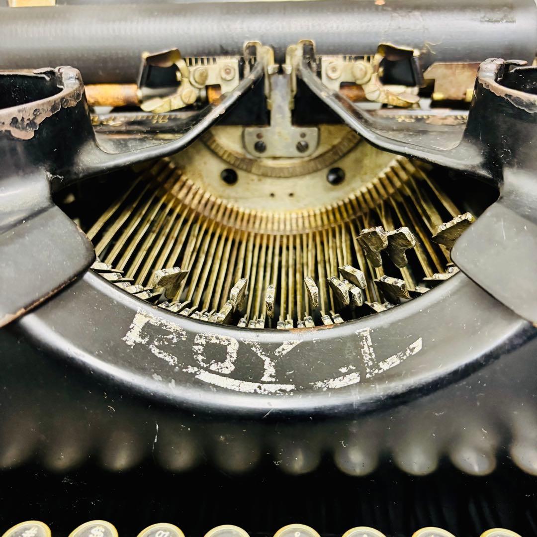 10 1920年代 米国製 鋳鉄タイプライター
